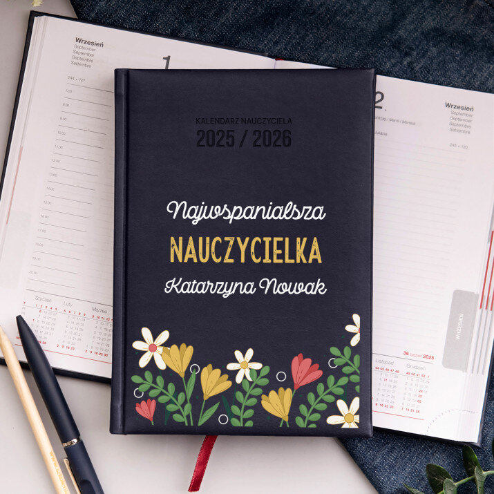 najwspanialsza nauczycielka - Kalendarz nauczyciela