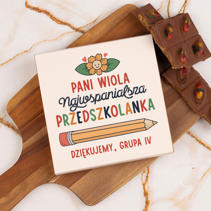  najwspanialsza przedszkolanka - Dubajska czekolada