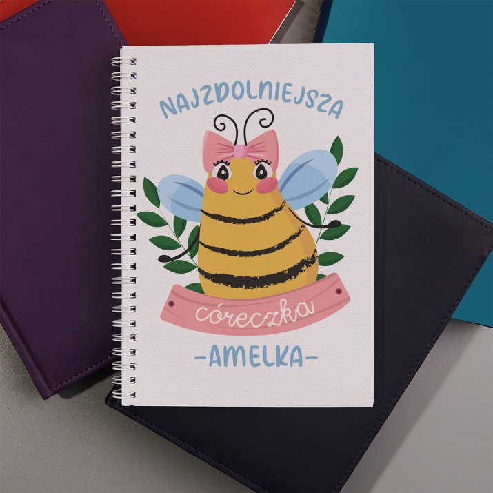 Najzdolniejsza córeczka - Zeszyt na spirali A5
