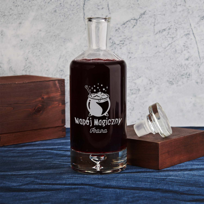 Napój magiczny - Karafka na alkohol butelka
