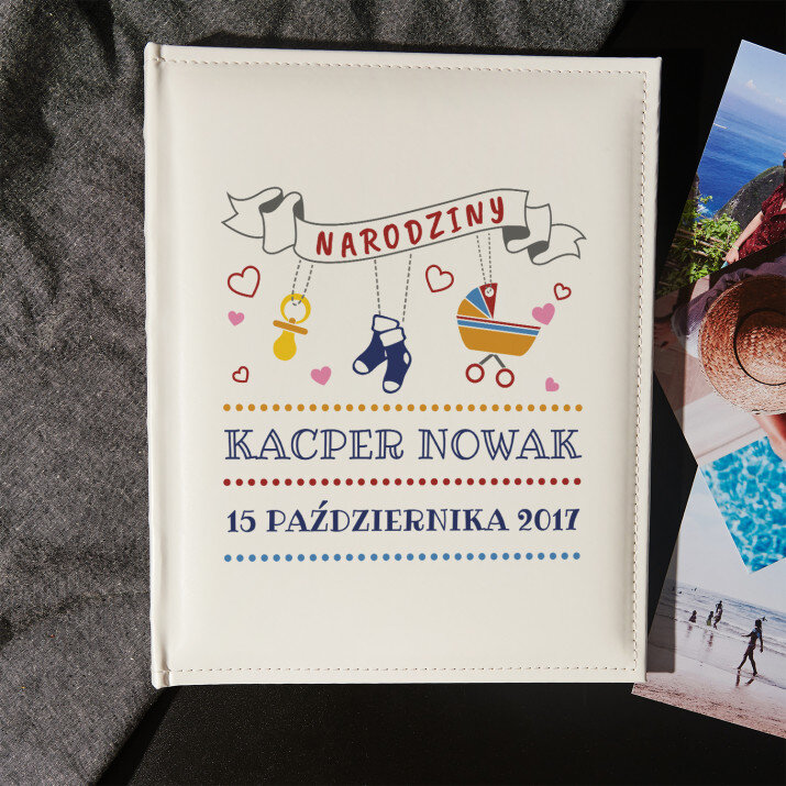 Narodziny - Personalizowany Album na zdjęcia