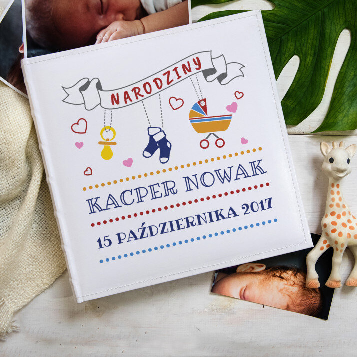 Narodziny - Personalizowany Album na zdjęcia