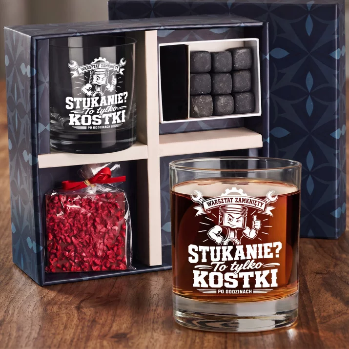 Zestaw Prezentowy Whisky Dla Mechanika Samochodowego Dla Mężczyzny: Stukanie? To Tylko Zestaw Prezentowy Whisky Dla Mechanika Samochodowego Dla Mężczyzny: Stukanie? To Tylko