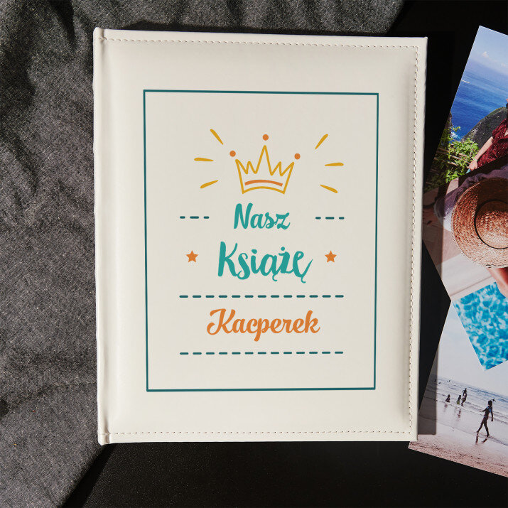Nasz książę - Personalizowany Album na zdjęcia