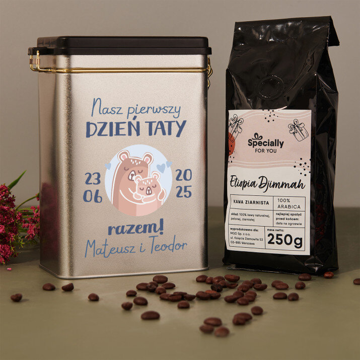 Nasz pierwszy dzień taty razem - Kawa w puszce