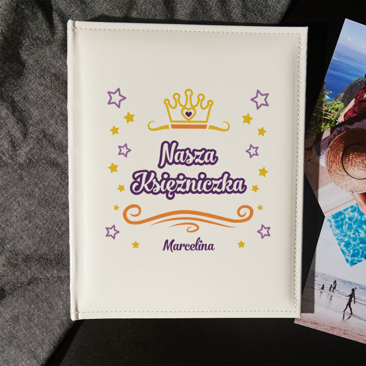 Nasza księżniczka - Personalizowany Album na zdjęcia