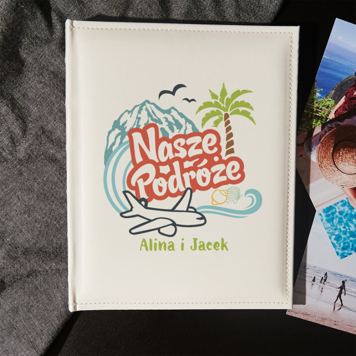 Nasze podróże - Personalizowany Album na zdjęcia