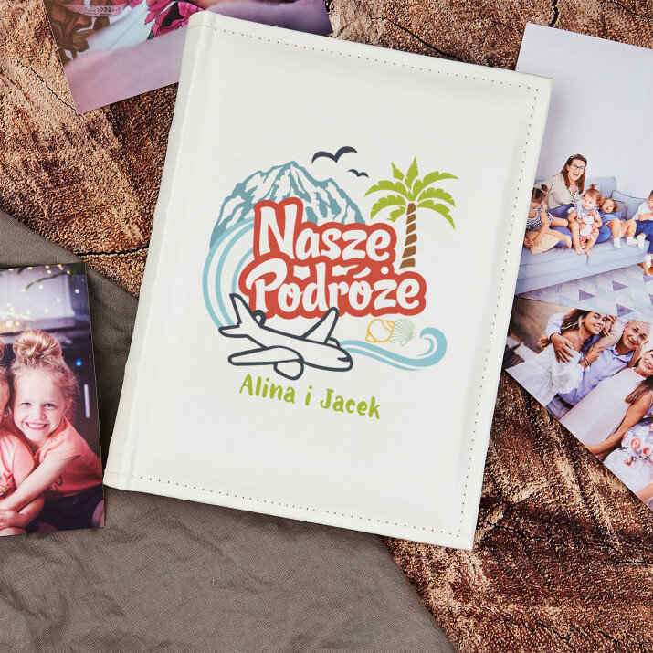 Nasze podróże - Personalizowany Album na zdjęcia