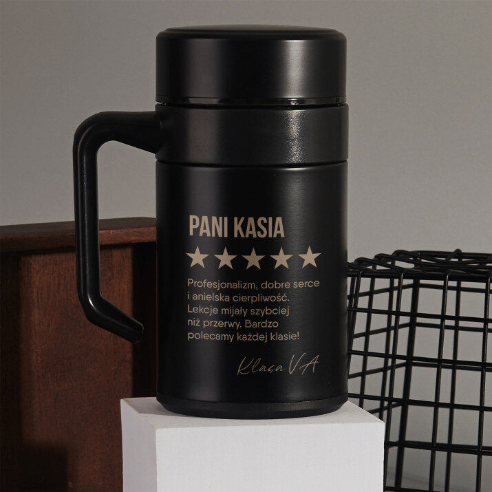 Nauczyciel polecam - Kubek termiczny 400 ml
