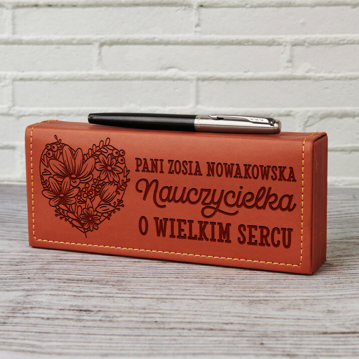 Nauczycielka o wielkim sercu - Pióro Parker w etui