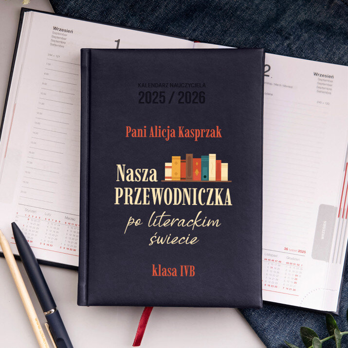 Nauczycielka, przewodniczka po literackim świecie - Kalendarz nauczyciela