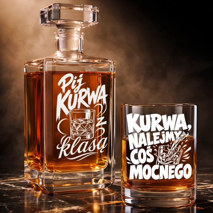 Zestaw Do Whisky Dla Partnera Prezent Na Walentynki Dla Mężczyzny: Bezczelny Wieczór