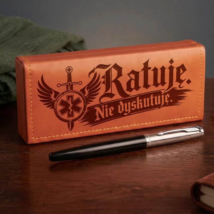 Pióro Wieczne Parker W Etui Dla Ratownika Medycznego Prezent Dla Mężczyzny: Manifest Ratownika Pióro Wieczne Parker W Etui Dla Ratownika Medycznego Prezent Dla Mężczyzny: Manifest Ratownika
