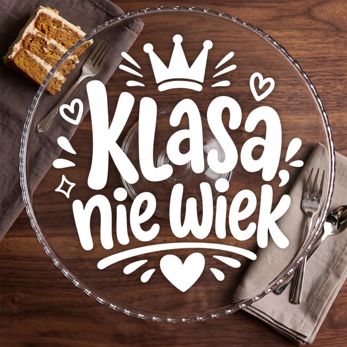 Patera Na Ciasto Na 40 Urodziny Prezent Dla Kobiety: Elegancka Ironia