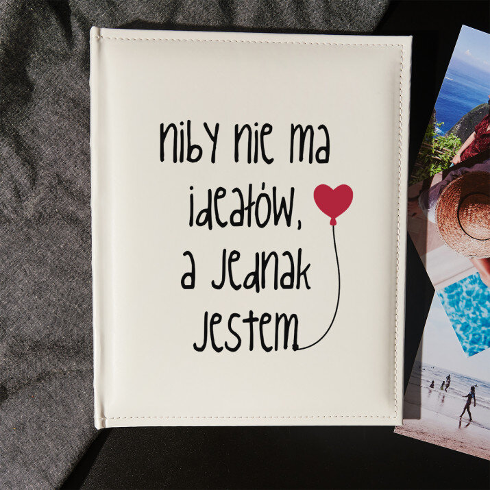 Nie ma ideałów - Personalizowany Album na zdjęcia