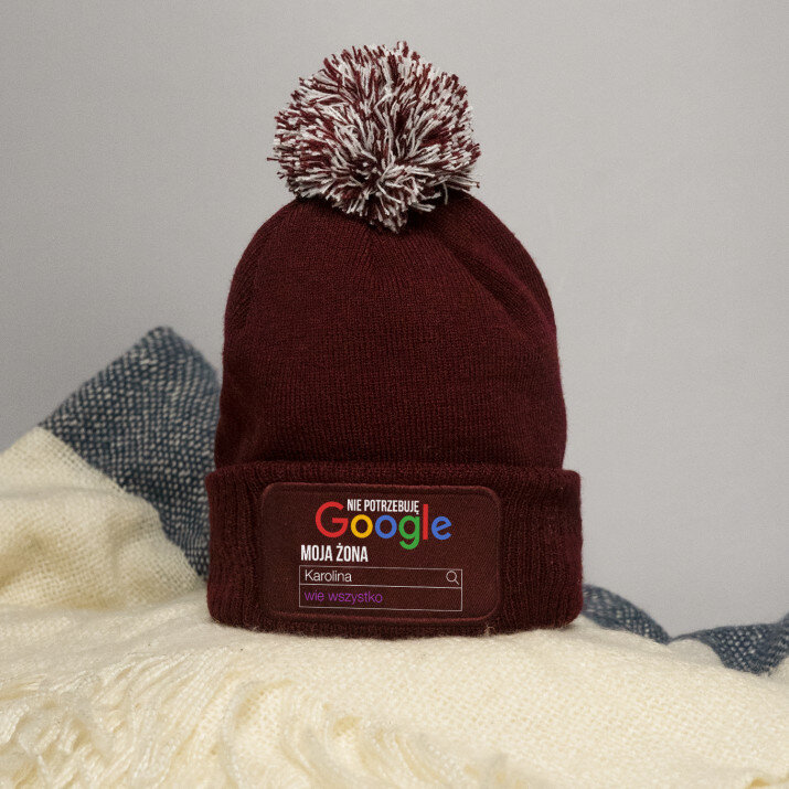 Nie potrzebuję google - Czapka zimowa