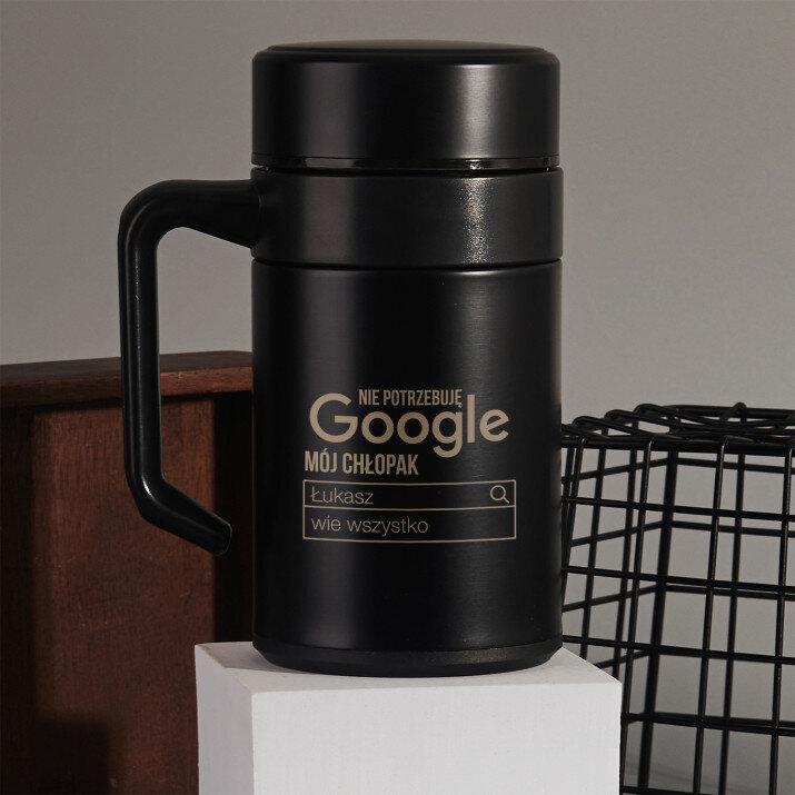 Nie potrzebuję google - Kubek termiczny 400 ml
