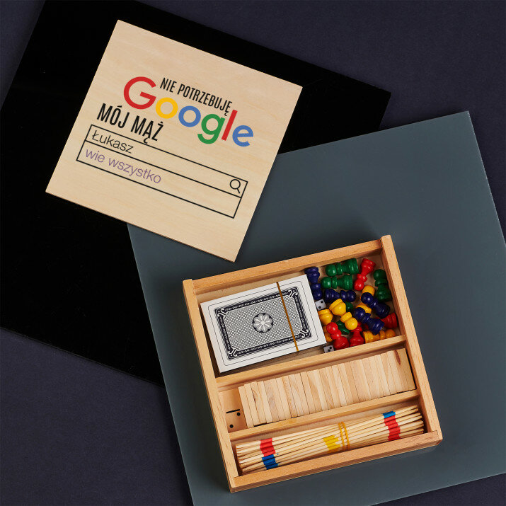 Nie potrzebuję google - Zestaw gier 4w1
