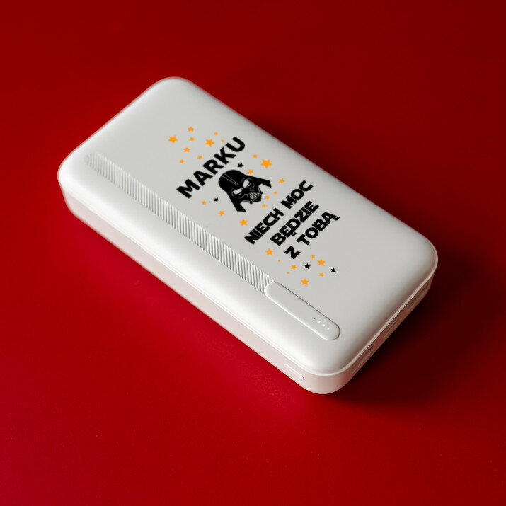 niech moc będzie z tobą - Powerbank z nadrukiem 20000 mAh
