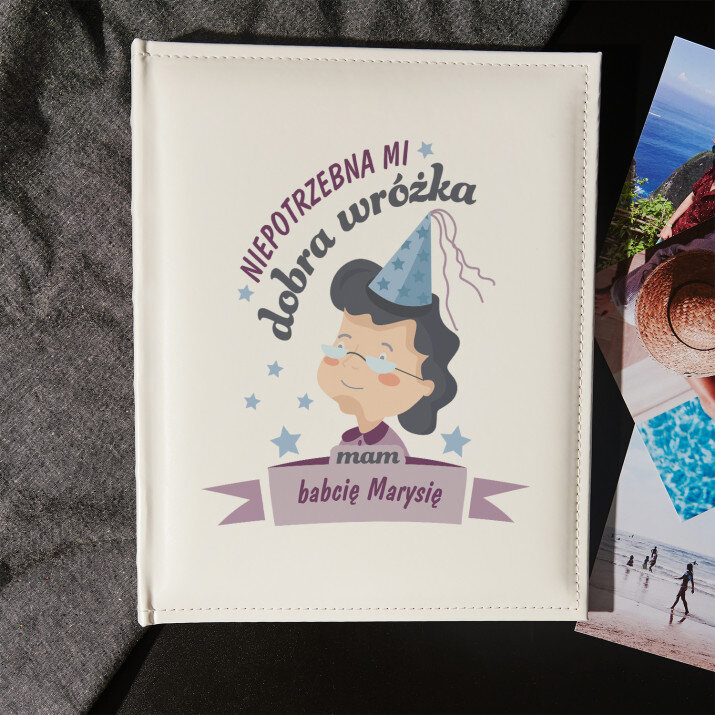 Niepotrzebna mi dobra wróżka - Personalizowany Album na zdjęcia