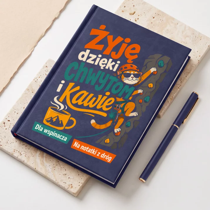 Notatnik A5 Dla Wspinacza Prezent Dla Mężczyzny: Emblemat Wspinacza Notatnik A5 Dla Wspinacza Prezent Dla Mężczyzny: Emblemat Wspinacza