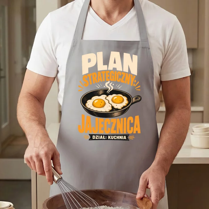Fartuch Dla Dyrektora Prezent Dla Mężczyzny: Plan Strategiczny, Jajecznica