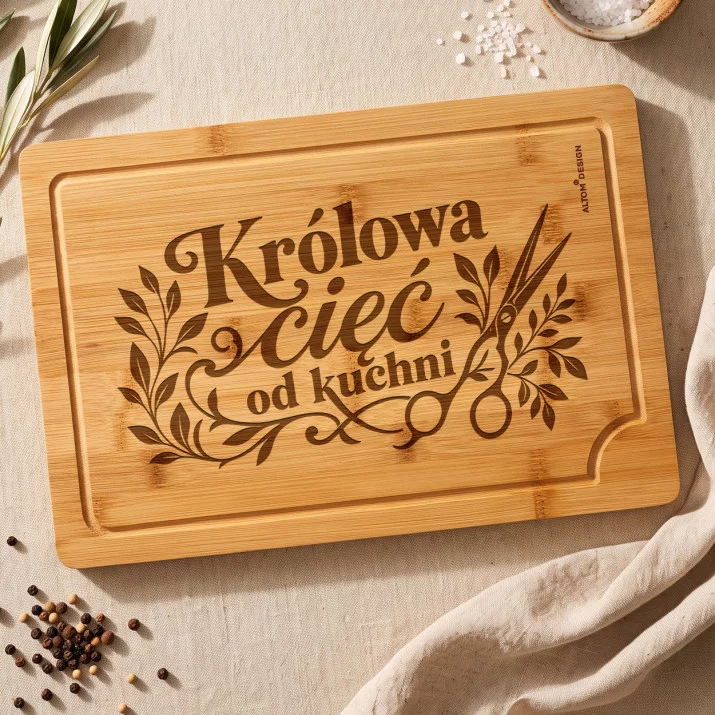 Deska Do Krojenia Dla Fryzjerki Prezent Dla Kobiety: Kulinarny Salon Cięć Deska Do Krojenia Dla Fryzjerki Prezent Dla Kobiety: Kulinarny Salon Cięć