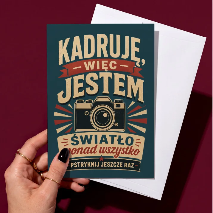 Kartka z Życzeniami Dla Fotografa Dla Mężczyzny: Kadry Z Humorem Kartka z Życzeniami Dla Fotografa Dla Mężczyzny: Kadry Z Humorem