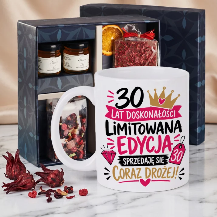 Zestaw Prezenowy Z Kubkiem Na 30 Na 30 Urodziny: Limitowana Edycja 30 Zestaw Prezenowy Z Kubkiem Na 30 Na 30 Urodziny: Limitowana Edycja 30
