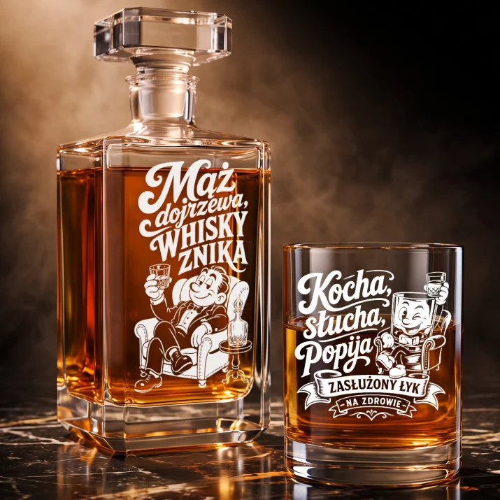 Zestaw Do Whisky Na 35 Rocznice Ślubu Prezent Na Walentynki Dla Mężczyzny: Mąż Dojrzewa, Whisky Znika Zestaw Do Whisky Na 35 Rocznice Ślubu Prezent Na Walentynki Dla Mężczyzny: Mąż Dojrzewa, Whisky Znika