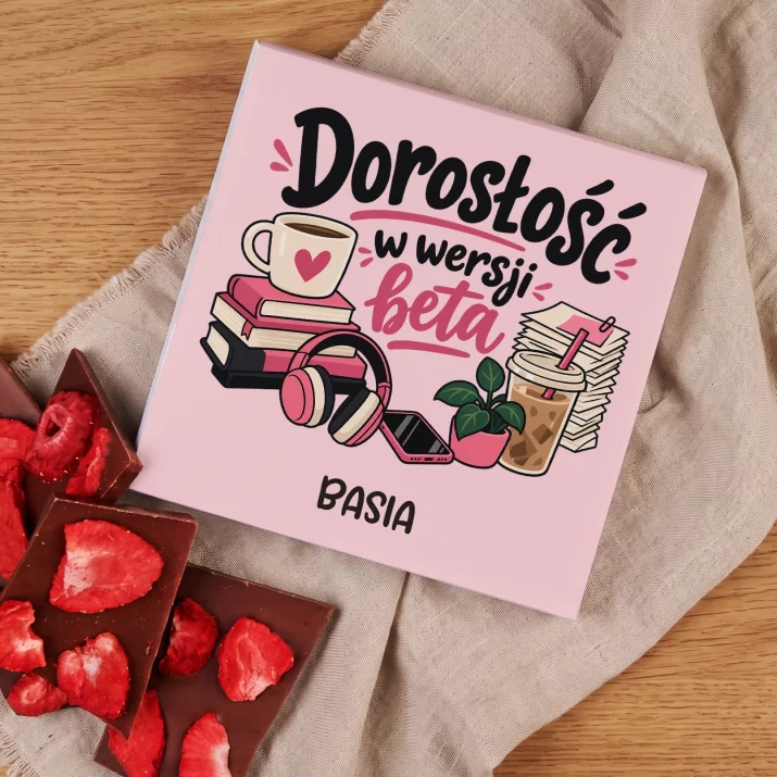 Czekolada z Truskawkami Dla 25 Latki Prezent Na 25 Urodziny Dla Kobiety: Dorosłość W Wersji Beta