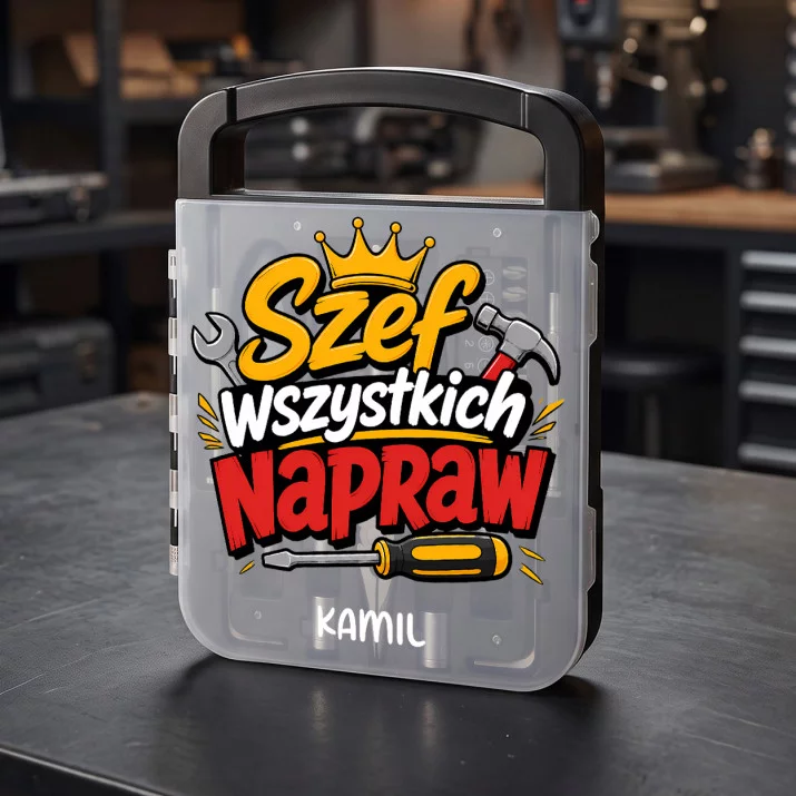 Zestaw Narzędzi Dla Szefa Prezent Dla Mężczyzny: Król Warsztatu