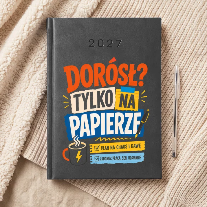 Kalendarz Książkowy A5 2027 Dla Dorosłego Syna Prezent Dla Mężczyzny: Sarkazm Rodzicielski Kalendarz Książkowy A5 2027 Dla Dorosłego Syna Prezent Dla Mężczyzny: Sarkazm Rodzicielski