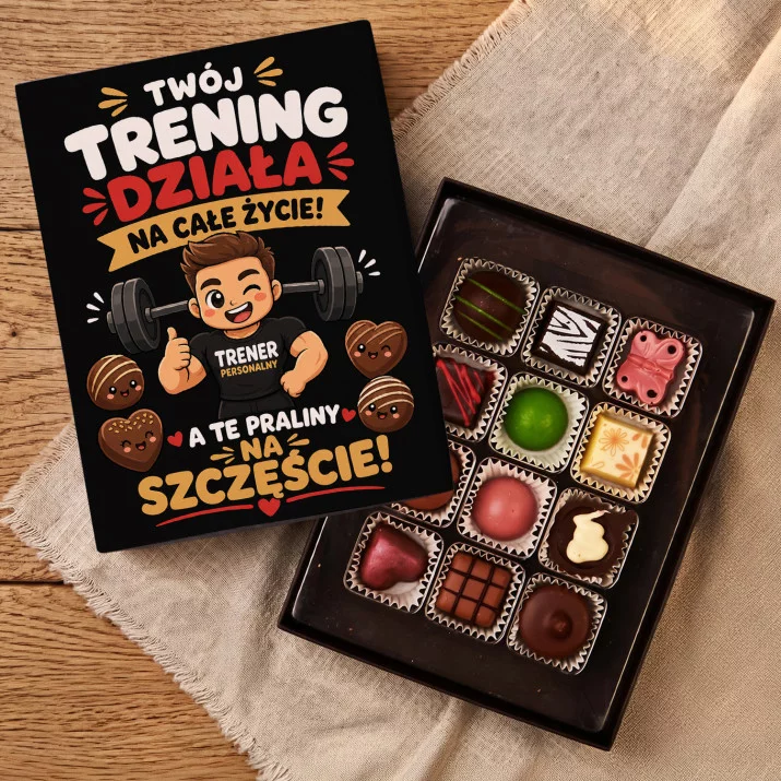 Czekoladki Dla Trenera Personalnego Prezent Dla Mężczyzny: Praliny Dla Trenera Czekoladki Dla Trenera Personalnego Prezent Dla Mężczyzny: Praliny Dla Trenera