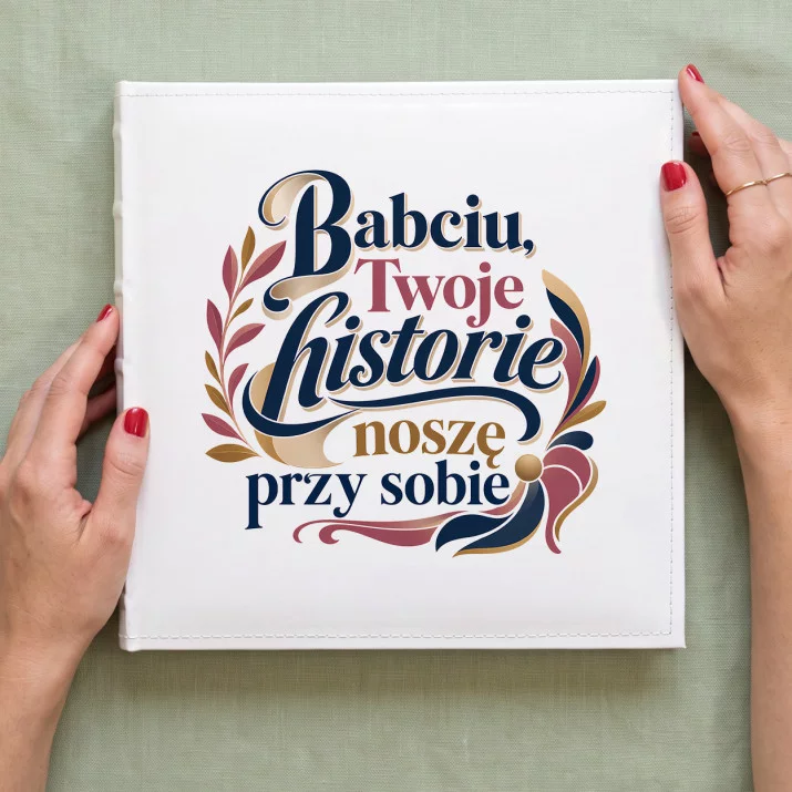 Album Na Zdjęcia Tradycyjny Na Dzień Babci Prezent Dla Babci Kobiety: Nić Wspomnień Album Na Zdjęcia Tradycyjny Na Dzień Babci Prezent Dla Babci Kobiety: Nić Wspomnień