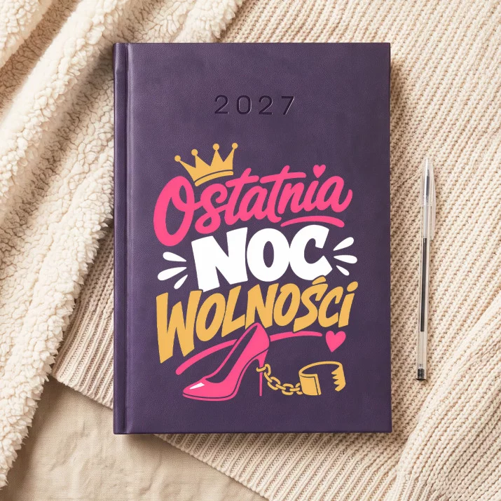 Kalendarz Książkowy A5 2027 Na Panieński Prezent Dla Kobiety: Noc Wolności Kalendarz Książkowy A5 2027 Na Panieński Prezent Dla Kobiety: Noc Wolności