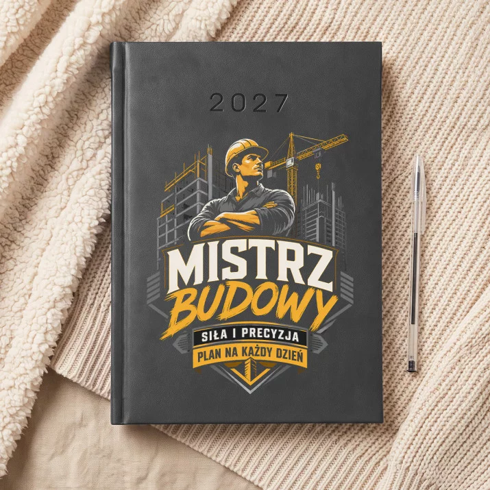 Kalendarz Książkowy A5 2027 Dla Budowlańca Prezent Dla Mężczyzny: Stalowy Mistrz Kalendarz Książkowy A5 2027 Dla Budowlańca Prezent Dla Mężczyzny: Stalowy Mistrz