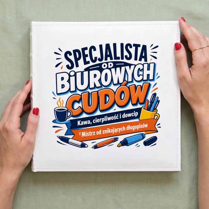 Album Na Zdjęcia Tradycyjny Dla Kolegi Z Pracy Prezent Dla Mężczyzny: Biurowy Humor