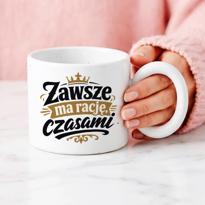 Kubek Z Okrągłym Uchem Na Boże Narodzenie Prezent Dla Mężczyzny: Suchy Humor Męski