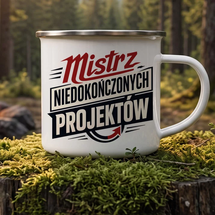 Kubek Emaliowany Na Święta Prezent Dla Mężczyzny: Sarkastyczny Kubek Emaliowany Na Święta Prezent Dla Mężczyzny: Sarkastyczny