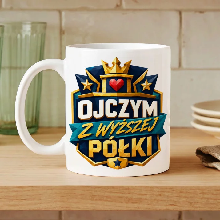 Kubek Z Nadrukiem Dla Ojczyma Prezent Na Dzień Ojca Dla Mężczyzny: Z Wyższej Półki Kubek Z Nadrukiem Dla Ojczyma Prezent Na Dzień Ojca Dla Mężczyzny: Z Wyższej Półki