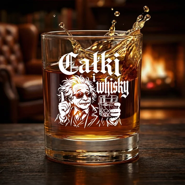 Szklanka Do Whisky Dla Matematyka Prezent Dla Mężczyzny: Całki I Whisky Szklanka Do Whisky Dla Matematyka Prezent Dla Mężczyzny: Całki I Whisky