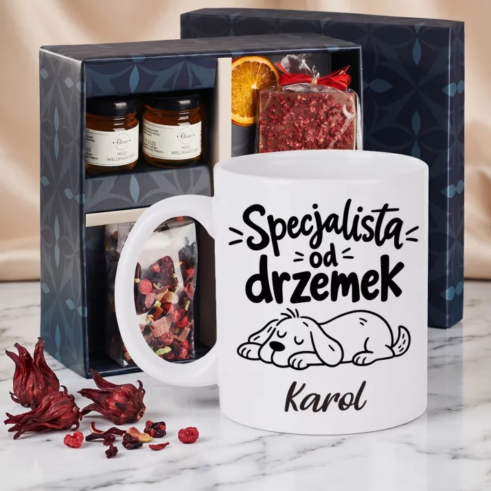 Zestaw Prezentowy z Kubkiem Dla 90 Latka Na 90 Urodziny Dla Mężczyzny: Specjalista Od Drzemek