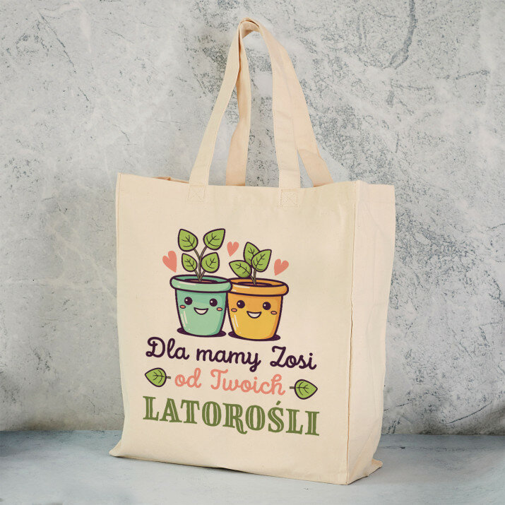 Od Twoich Latorośli - Torba Bawełniana z Nadrukiem