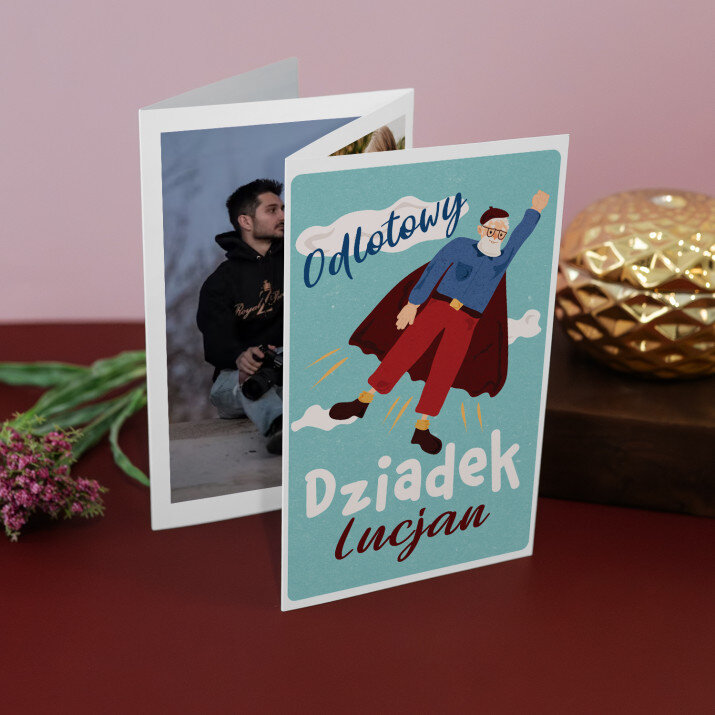 odlotowy dziadek - Harmonijka ze zdjęć
