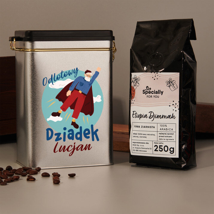 odlotowy dziadek - Kawa w puszce