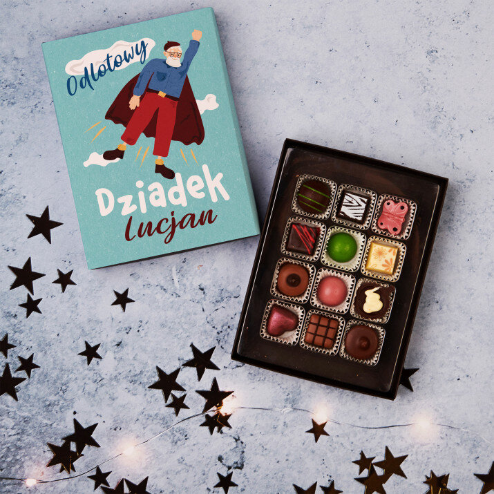 Odlotowy dziadek - Praliny z belgijskiej czekolady