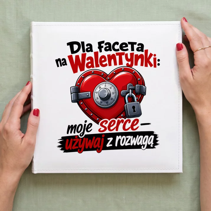 Album Na Zdjęcia Tradycyjny Na Walentynki Prezent Na Rocznicę Dla Mężczyzny: Sarkastyczne Serce Album Na Zdjęcia Tradycyjny Na Walentynki Prezent Na Rocznicę Dla Mężczyzny: Sarkastyczne Serce