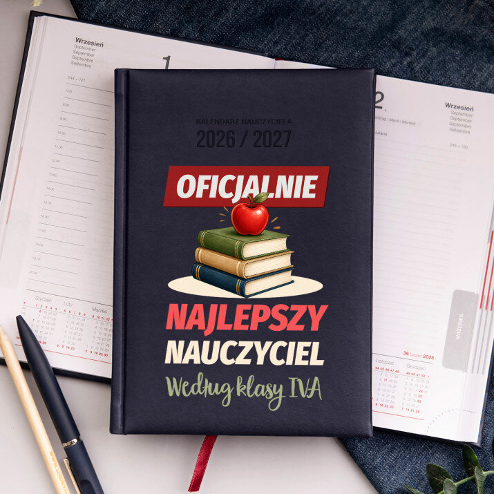 Oficjalnie najlepszy nauczyciel - Kalendarz nauczyciela