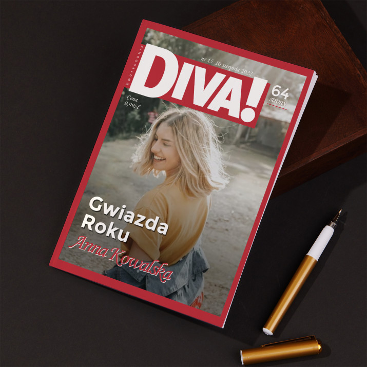Okładka diva - Zeszyt A5 32 kartkowy